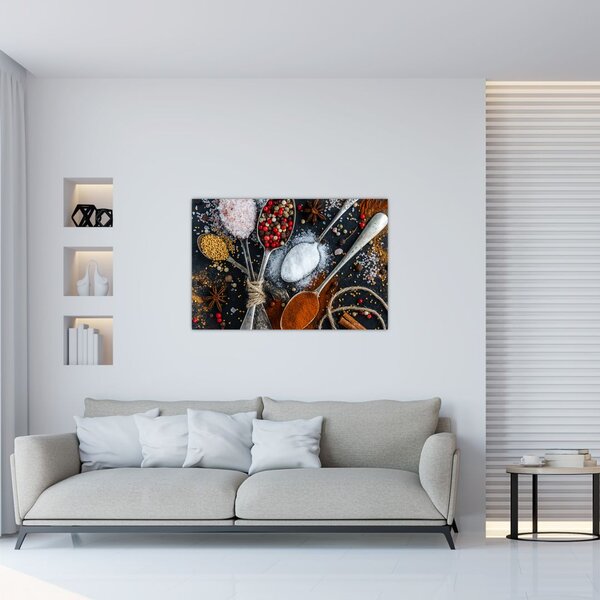 Tablou cu condimente (90x60 cm)
