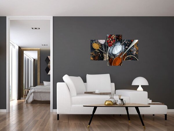 Tablou cu condimente (90x60 cm)