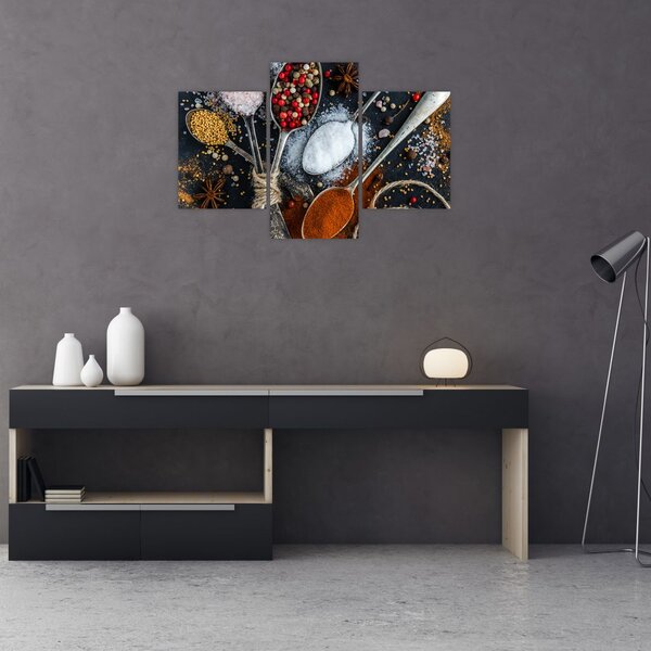 Tablou cu condimente (90x60 cm)