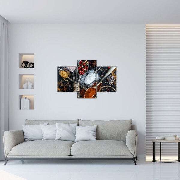 Tablou cu condimente (90x60 cm)