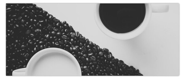 Tablou cu cafea (120x50 cm)