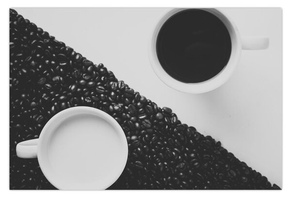 Tablou cu cafea (90x60 cm)