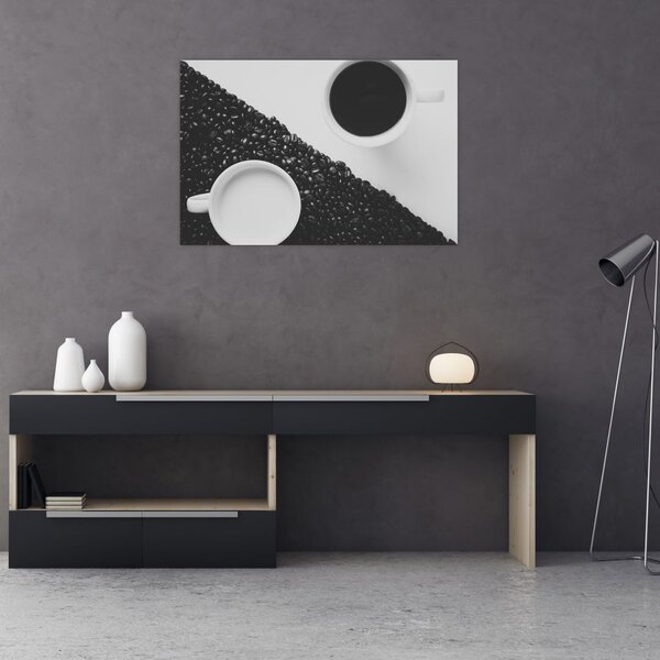 Tablou cu cafea (90x60 cm)