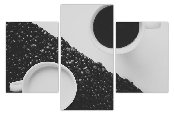 Tablou cu cafea (90x60 cm)