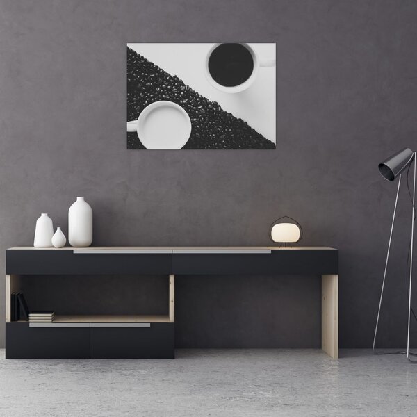 Tablou cu cafea (70x50 cm)