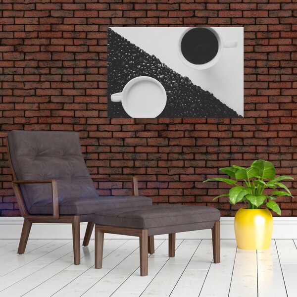 Tablou cu cafea (90x60 cm)