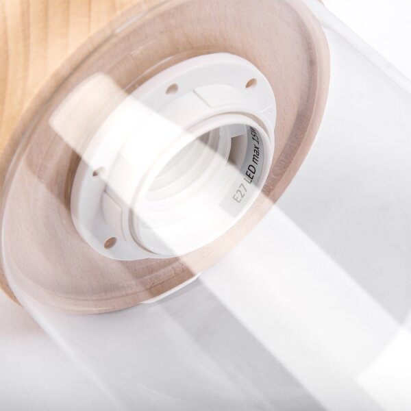 Pendul pe cablu WOODNEST 3xE27/15W/230V pin/crem