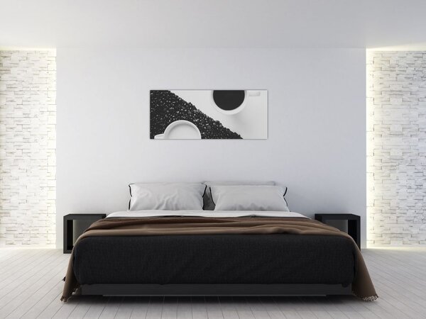 Tablou cu cafea (120x50 cm)