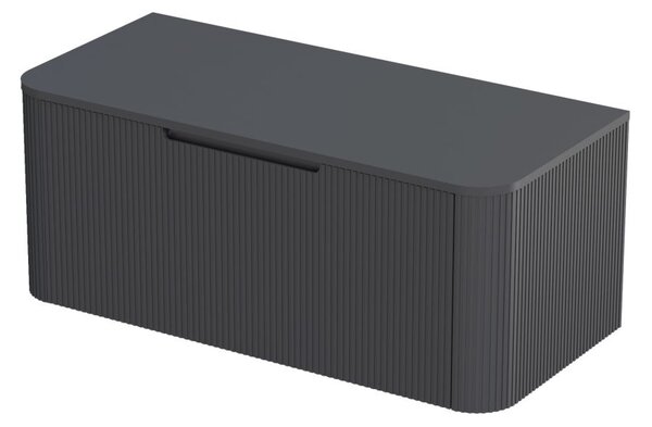 Oltens Hamnes dulap 100x46x39 cm sub chiuveta pe perete negru 60024300