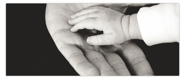 Tablou cu mâini (120x50 cm)