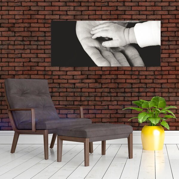 Tablou cu mâini (120x50 cm)