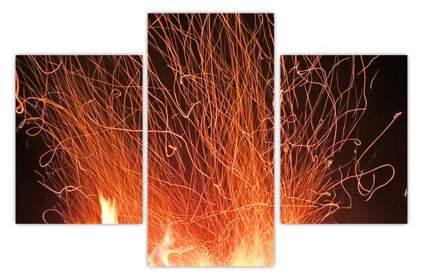 Tablou cu focul (90x60 cm)
