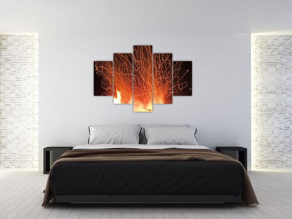 Tablou cu focul (150x105 cm)