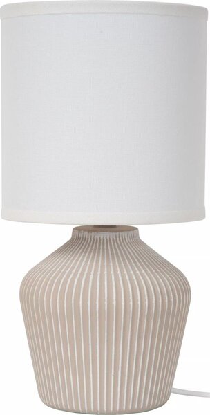 Lucide 47551/81/38 - Lampă de masă FILIZ 1xE14/40W/230V crem