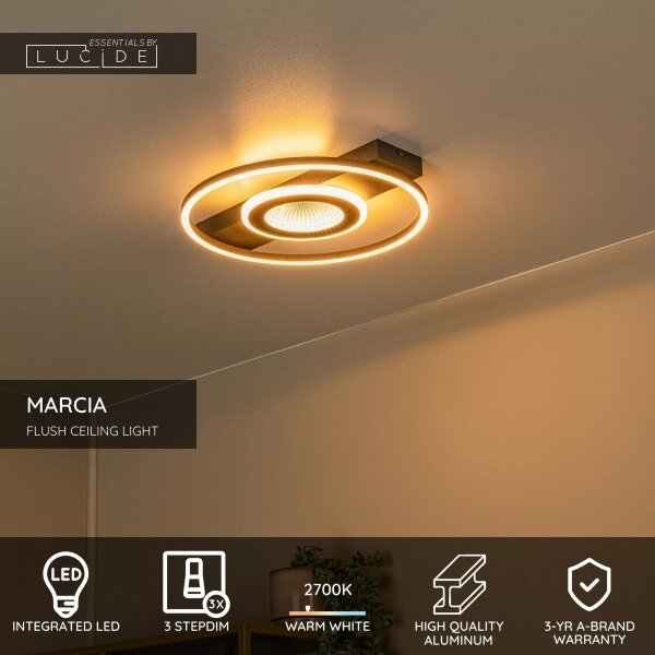 Lucide 53100/30/30 - Plafonieră LED MARCIA, 32W, 230V