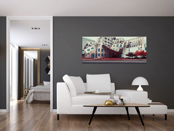 Tablou - construcție arhitectonică (120x50 cm)
