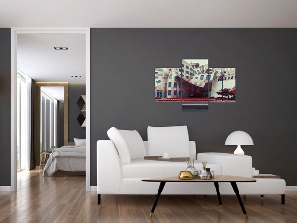 Tablou - construcție arhitectonică (90x60 cm)