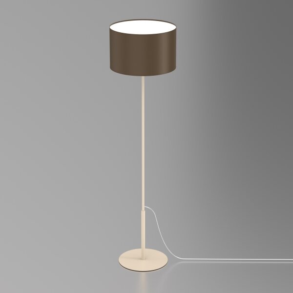 Lampadar ARDEN 1xE27/15W/230V bej/maro