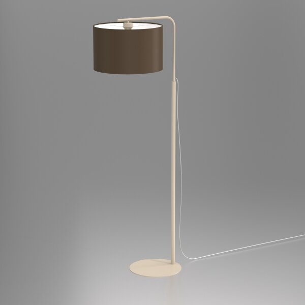 Lampă de podea ARDEN 1xE27/15W/230V bej/maro