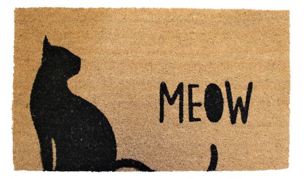 Covor intrare fibră cocos 43x73cm Meow