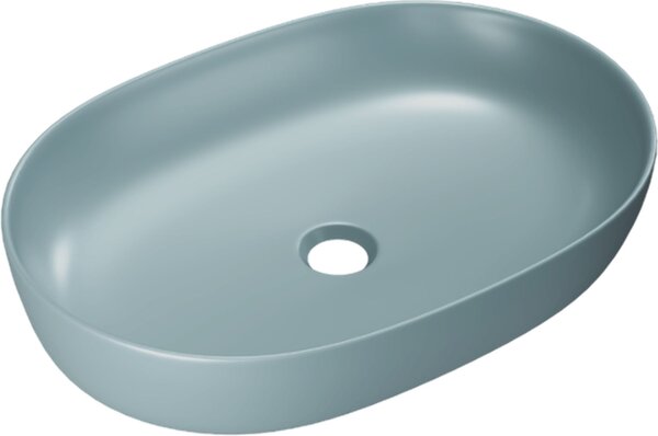 Actima Jima lavoar 61.5x41.5 cm ovale de blat albastru mat CEAC.2001.615.MBM