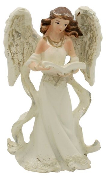 Figurină înger carte House of Seasons 11cm