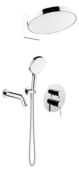 Set cap de duș Oltens Regna 37009100, baterie cadă-duș Oltens Rann 34111100, 39403100, 39100100, 37109100, 39304100, 37200100