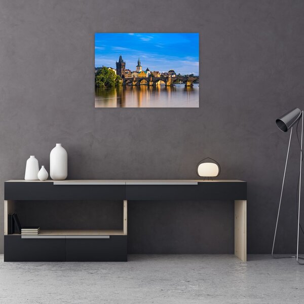 Tablou cu podul Carol (70x50 cm)