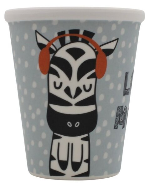 Pahar party melamină zebră 250 ml