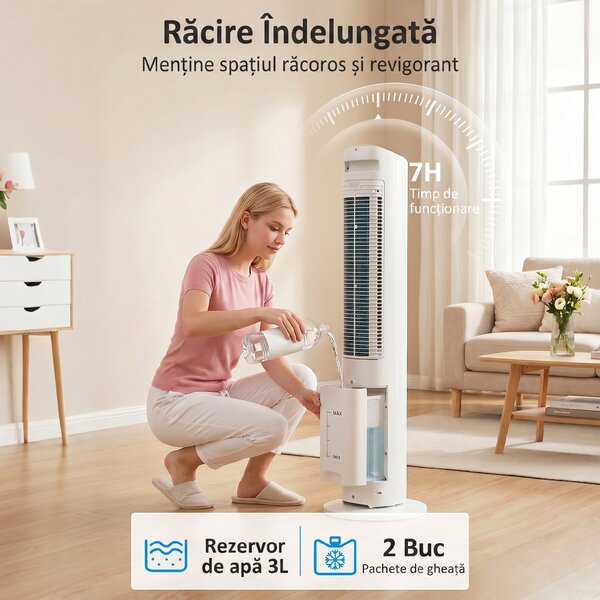 HOMCOM răcitor aer turn | Aosom Romania