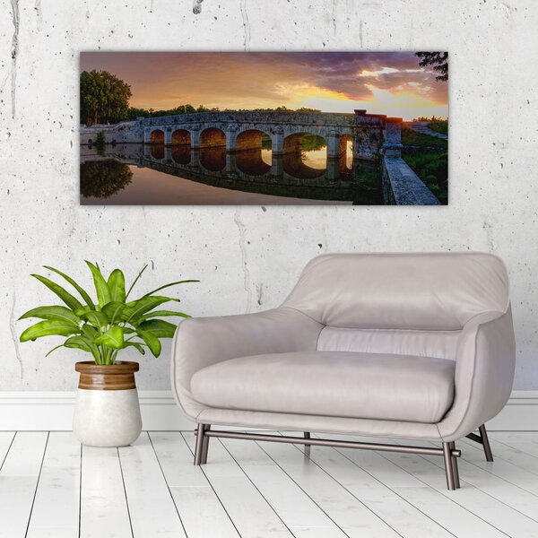 Tablou cu pod (120x50 cm)