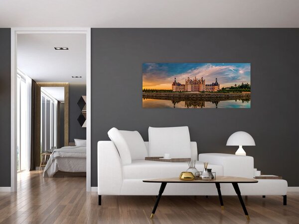 Tablou cu castel (120x50 cm)