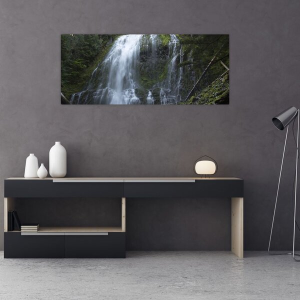 Tablou cu cascadă (120x50 cm)