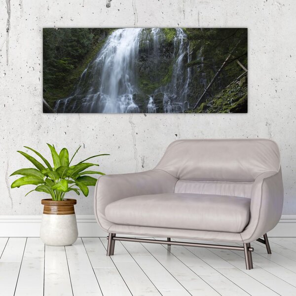 Tablou cu cascadă (120x50 cm)