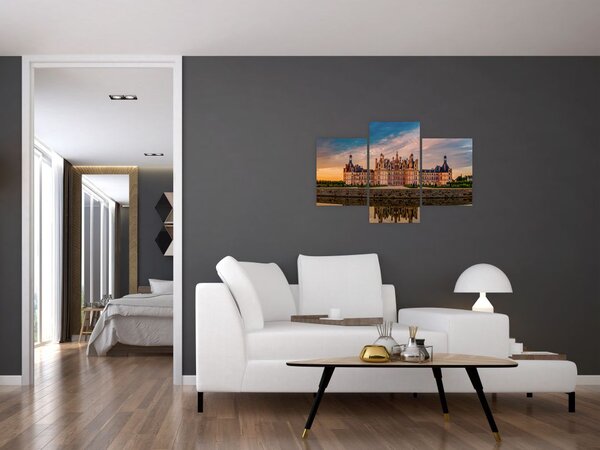 Tablou cu castel (90x60 cm)