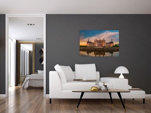 Tablou cu castel (90x60 cm)