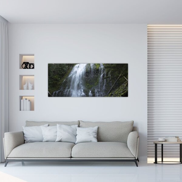 Tablou cu cascadă (120x50 cm)