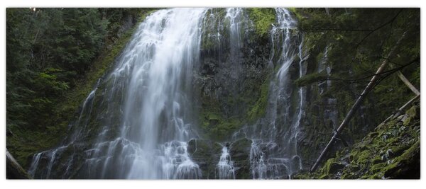 Tablou cu cascadă (120x50 cm)