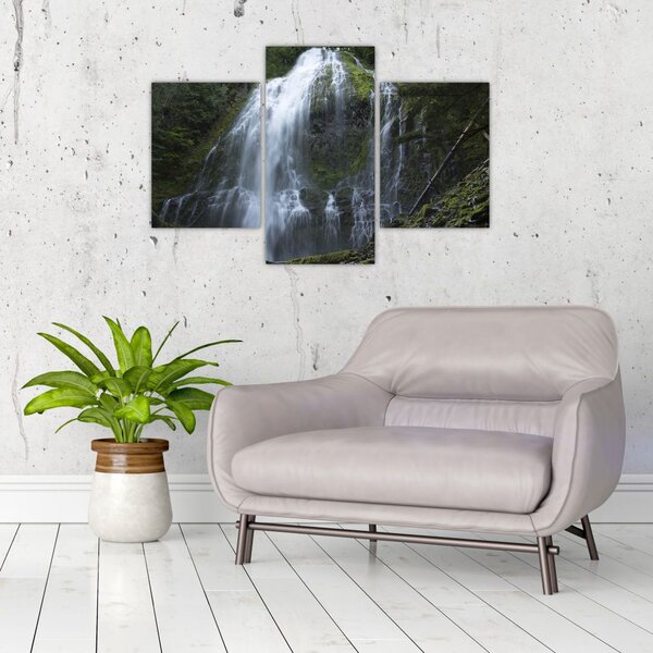 Tablou cu cascadă (90x60 cm)