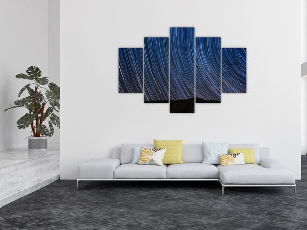 Tablou cu stele noaptea și cerul (150x105 cm)