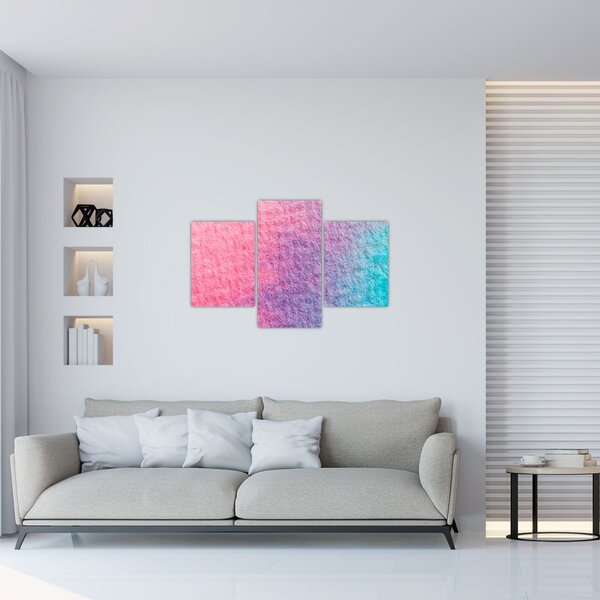 Tablou cu textură colorată (90x60 cm)