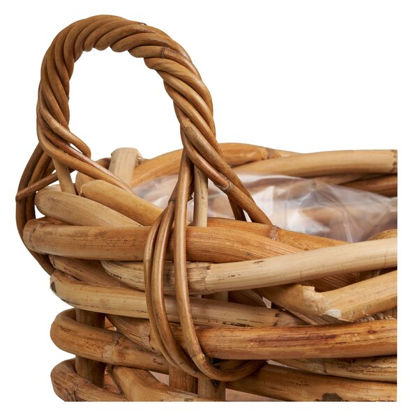 Set de 3 ghivece de flori din răchită Bdolena (natural). 1146560