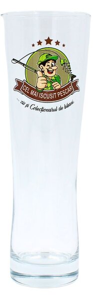 Pahar bere CEL MAI ISCUSIT PESCAR 600ml
