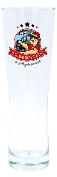 Pahar bere CEL MAI BUN ȘOFER 600ml