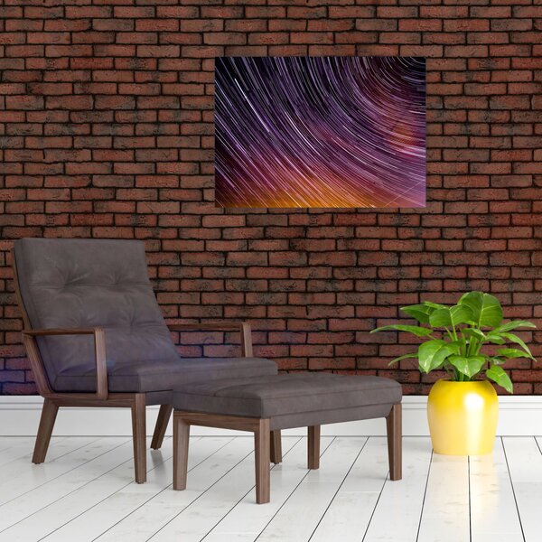 Tablou cu stele șterse pe cer (70x50 cm)