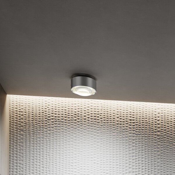 Top Light Plafonieră Puk Meg Maxx Plus, nichel mat, G9, reglabil, Gri, Hol, Metal, Modern