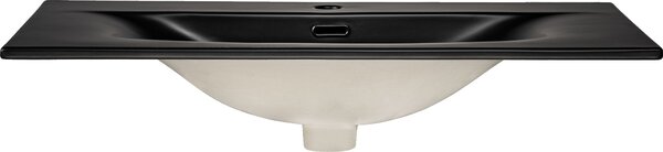 Comad Sky lavoar 81x46 cm dreptunghiular mobilier negru mat SKY 1 BLACK MATT 80 DP ( E-8099-80 )