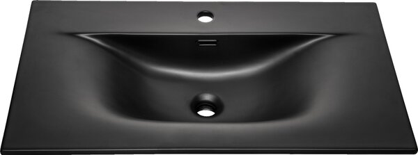 Comad Sky lavoar 81x46 cm dreptunghiular mobilier negru mat SKY 1 BLACK MATT 80 DP ( E-8099-80 )