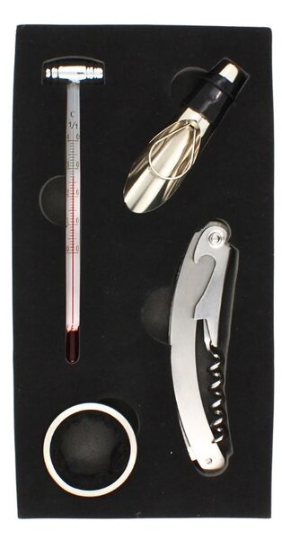 Set 4 accesorii pentru servirea vinului
