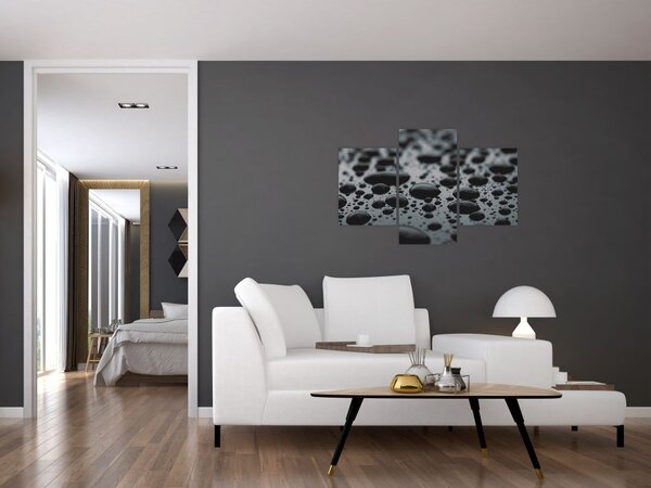 Tablou cu picături de apă (90x60 cm)